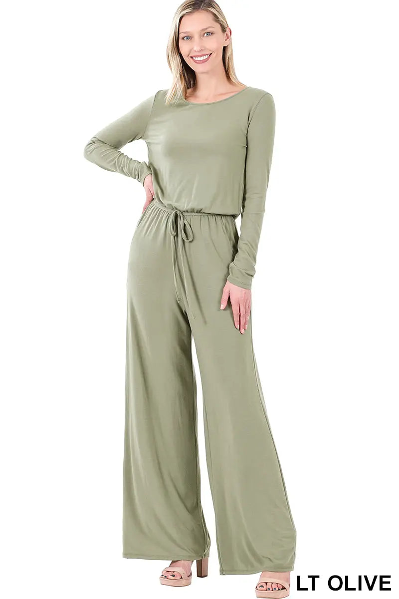 LONG SLEEVE JUMPSUIT 3116XP - Cathy,s new look 